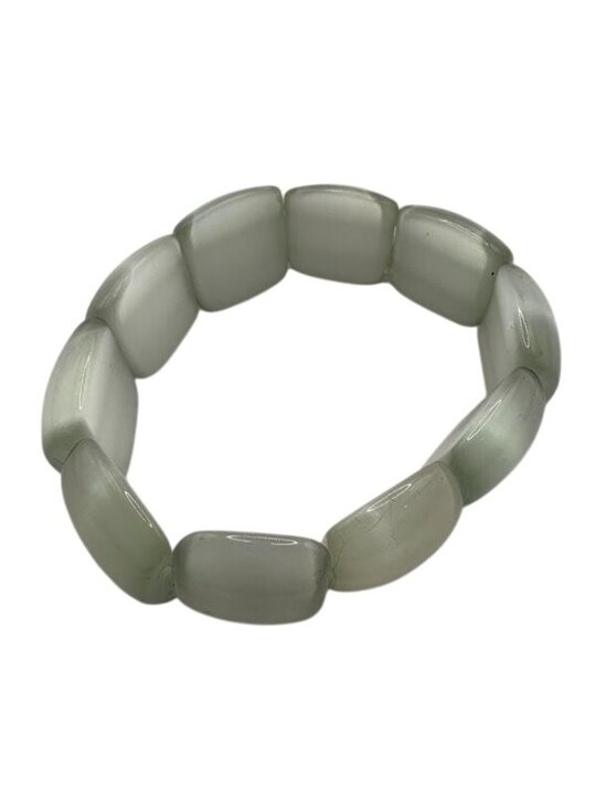 N/A Jewelry - Green Cats Eye Chunky Stretch Bracelet For Womens Jewelry Collection